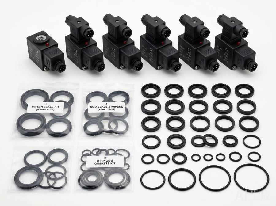 Coils and repair kits