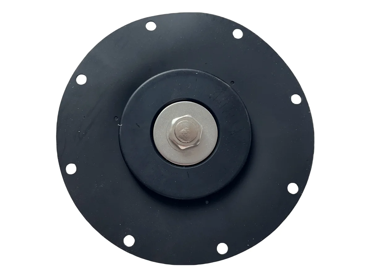 Moulded diaphragm repair kit for pulse jet valve