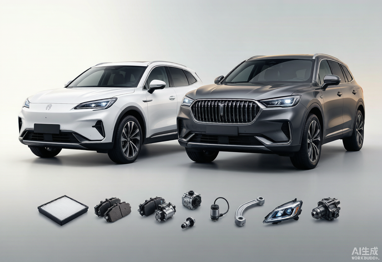 Best-selling Chinese NEV SUVs with filters, brakes, sensors and cooling parts